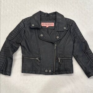 Urban Republic Black Kids Biker Jacket